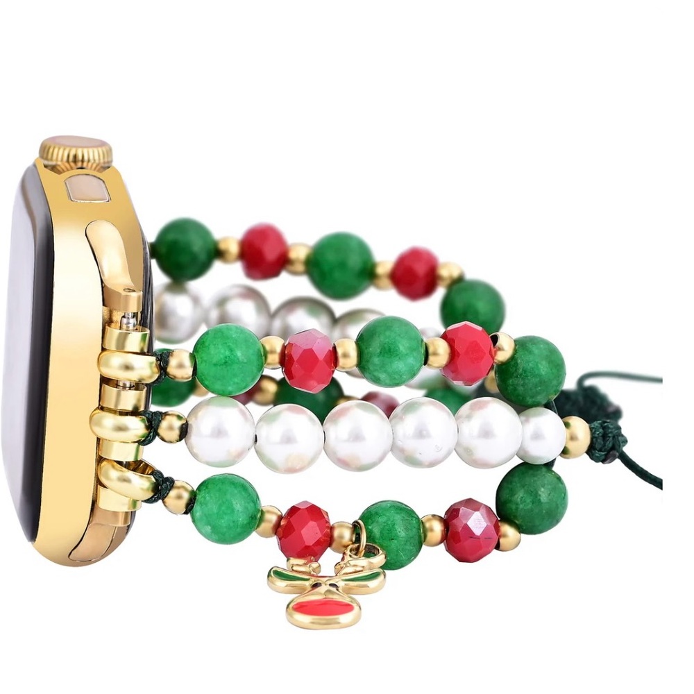 Cape Diablo Christmas Reindeer Apple Watch Band Size Large NWT